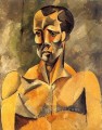 Bust of Man L athlete 1909 cubism Pablo Picasso